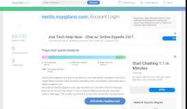 
							         Access nestle.voyaplans.com. Account Login								  
							    