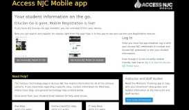 
							         Access NJC Mobile - Home - NJC.edu								  
							    