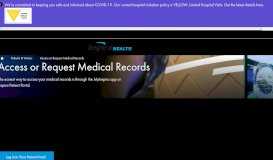 
							         Access or Request My Medical Records - Inspira Health Network								  
							    