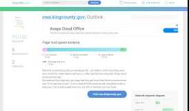 
							         Access owa.kingcounty.gov. Outlook Web App								  
							    