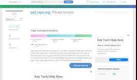 
							         Access pa2.rejis.org. Private Access - Accessify								  
							    