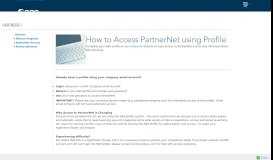 
							         Access PartnerNet | SAS Partners								  
							    