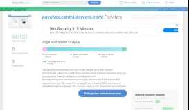 
							         Access paychex.centralservers.com. Paychex								  
							    