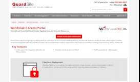 
							         Access Portal | GuardSite.com								  
							    