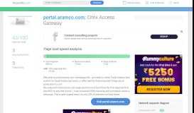 
							         Access portal.aramco.com. Citrix Access Gateway - Accessify								  
							    