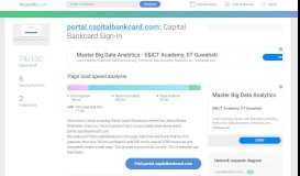 
							         Access portal.capitalbankcard.com. Capital Bankcard Sign-In								  
							    