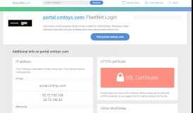 
							         Access portal.cmtnyc.com. FleetNet Login								  
							    