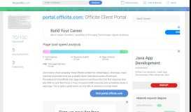 
							         Access portal.officite.com. Officite Client Portal								  
							    