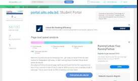 
							         Access portal.uits.edu.bd. Student Portal								  
							    