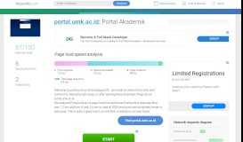 
							         Access portal.umk.ac.id. Portal Akademik								  
							    