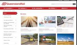 
							         Access - Queensland Rail								  
							    