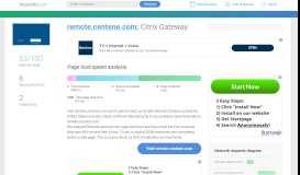 
							         Access remote.centene.com. Citrix Gateway								  
							    