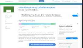 
							         Access siennaliving.training.reliaslearning.com. Relias ...								  
							    