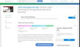 
							         Access staff.chicagobooth.edu. Intranet Login | University of ...								  
							    