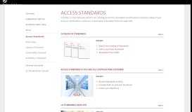 
							         Access Standards - UL Standards								  
							    