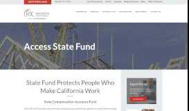 
							         Access State Fund - RIC Insurance General Agency								  
							    