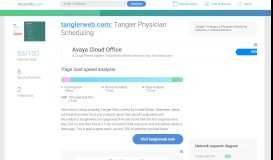 
							         Access tangierweb.com. Tangier Physician Scheduling								  
							    