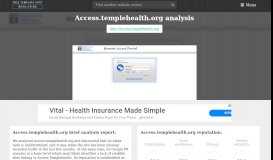 
							         Access Templehealth. Citrix Access Gateway - FreeTemplateSpot								  
							    