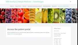 
							         Access the patient portal – RRH Family & Lifestyle Medicine ...								  
							    
