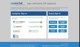 
							         Access the Swedish/Providence HR Portal - EHR.com								  
							    