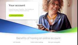 
							         Access to your online account - British Gas								  
							    