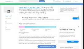 
							         Access transportal.myhcl.com. Transportal | Transport ...								  
							    