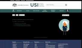 
							         Access via myGov | Unique Student Identifier - USI								  
							    