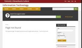 
							         Access VPN through VPN Web Portal | UMass Amherst Information ...								  
							    