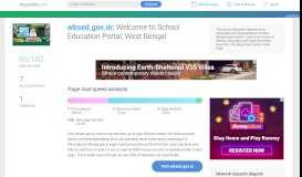 
							         Access wbsed.gov.in. Welcome to School Education Portal, West Bengal								  
							    