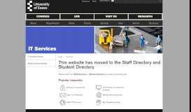 
							         Access Webmail - IT Services Knowledge Base - University of Essex								  
							    