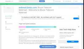 
							         Access webmail.bmts.com. Bruce Telecom Webmail ...								  
							    