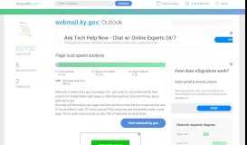
							         Access webmail.ky.gov. Outlook Web App								  
							    
