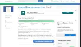 
							         Access webmail.levyrestaurants.com. Sign In								  
							    