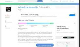 
							         Access webmail.na.nissan.biz. Outlook Web App								  
							    