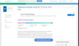 
							         Access webmail.navistar.com.br. Outlook Web App								  
							    