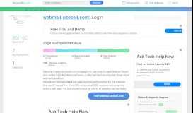 
							         Access webmail.sitesell.com. SBI! WebMail Login								  
							    