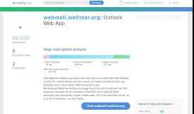 
							         Access webmail.wellstar.org. Outlook Web App								  
							    