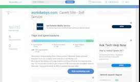 
							         Access work4arbys.com. Career Site - Self Service								  
							    
