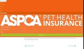 
							         Access Your ASPCA Pet Insurance Account and Track Claims ...								  
							    