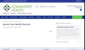 
							         Access Your Health Records - Community Health Centers of the ...								  
							    