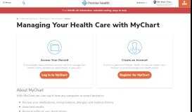 
							         Access Your Medical Records Day or Night with MyChart from Premier ...								  
							    