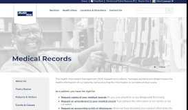 
							         Access Your Medical Records - Health First								  
							    