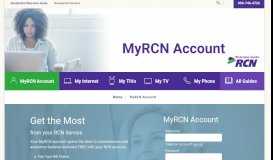 
							         Access your MyRCN Account, Billing Info | RCN Welcome Guide								  
							    