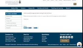 
							         Access your personal details - Wits University								  
							    