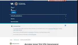 
							         Access your policy online | Veterans Affairs - VA.gov								  
							    