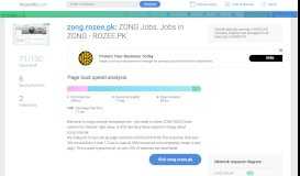 
							         Access zong.rozee.pk. ZONG Jobs, ZONG Careers, Jobs in ZONG								  
							    