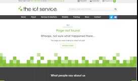 
							         Accessing Email Accounts - The ICT Service : The ICT Service								  
							    