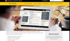
							         Accessing myUCF | UCF Online - University of Central Florida								  
							    