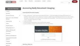 
							         Accessing Nolij Document Imaging | Banner | Information ...								  
							    