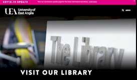 
							         Accessing the Library - The UEA Portal								  
							    